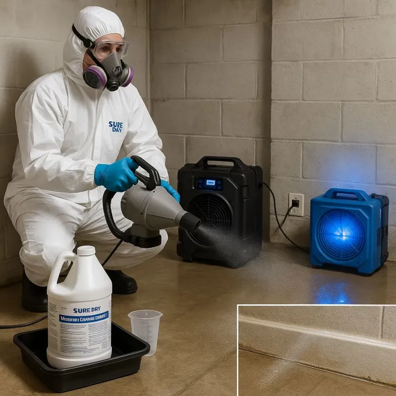 Sanitization and Odor Removal process in Ensley, FL
