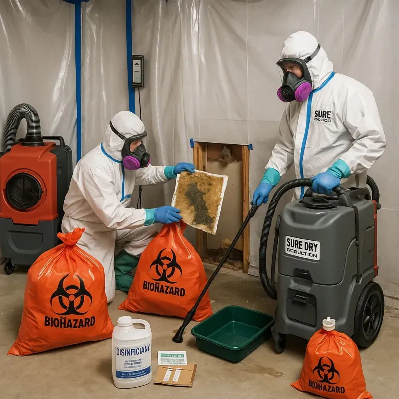 Contaminated Water Handling Protocols process in Ensley, FL