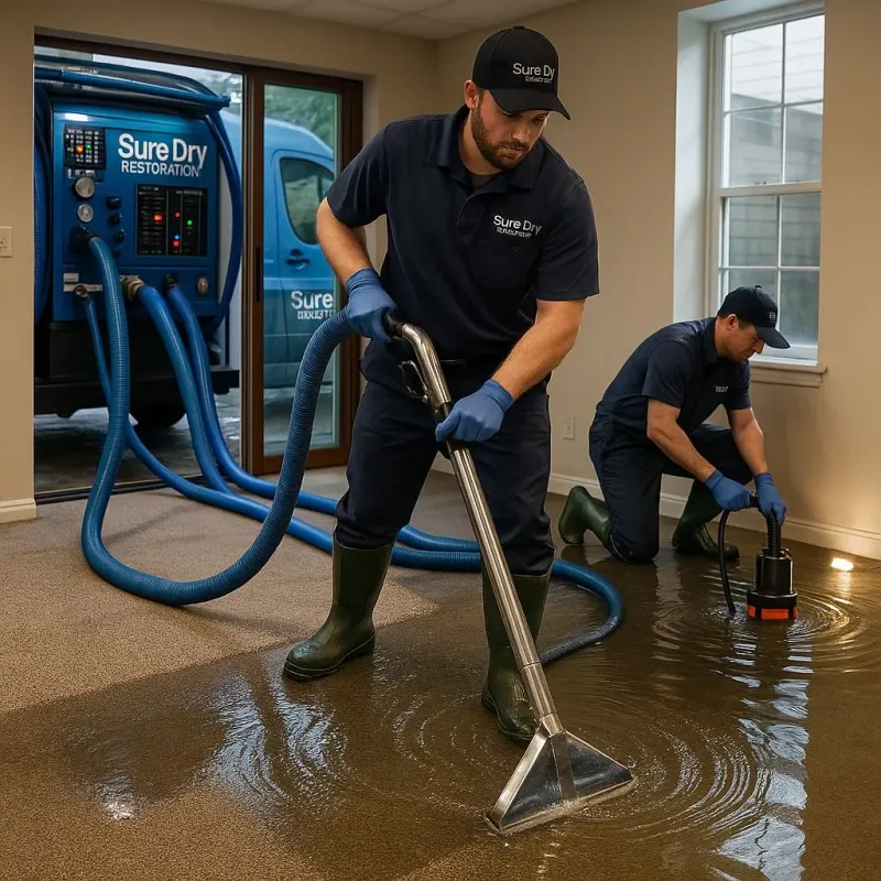 Water Extraction and Removal process in Ensley, FL